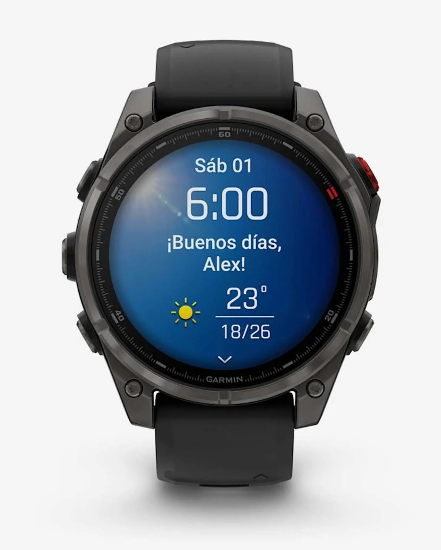 Reloj Garmin Fenix 8 Pro AMOLED 47mm titanio LTE