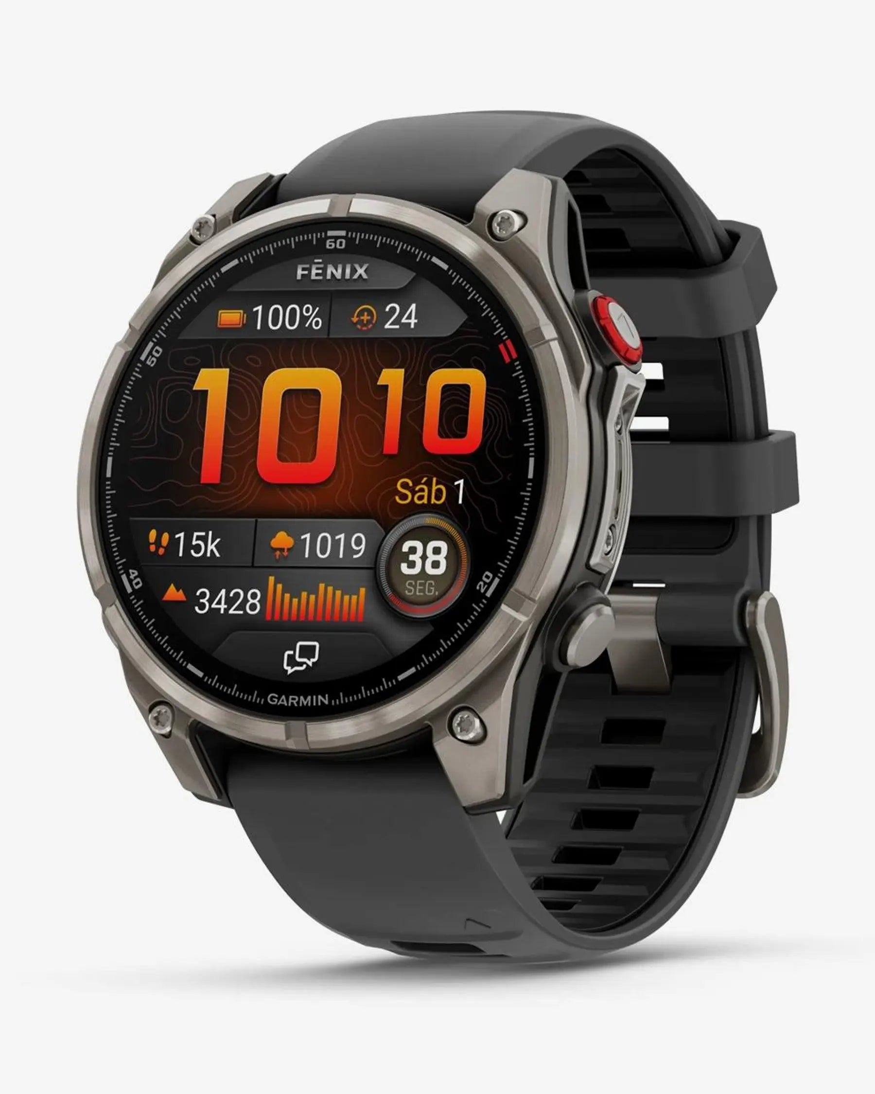 Garmin Fenix 8 Pro AMOLED 47mm Reloj GPS Titanio