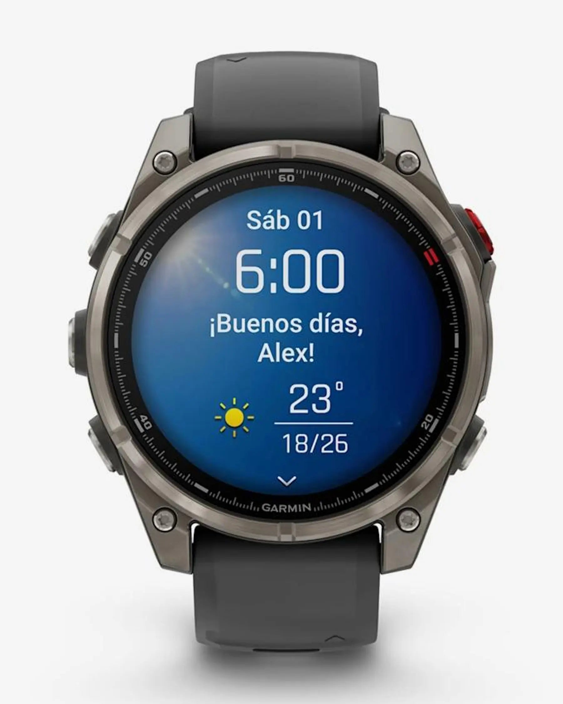 Garmin Fenix 8 Pro AMOLED 47mm Reloj GPS Titanio