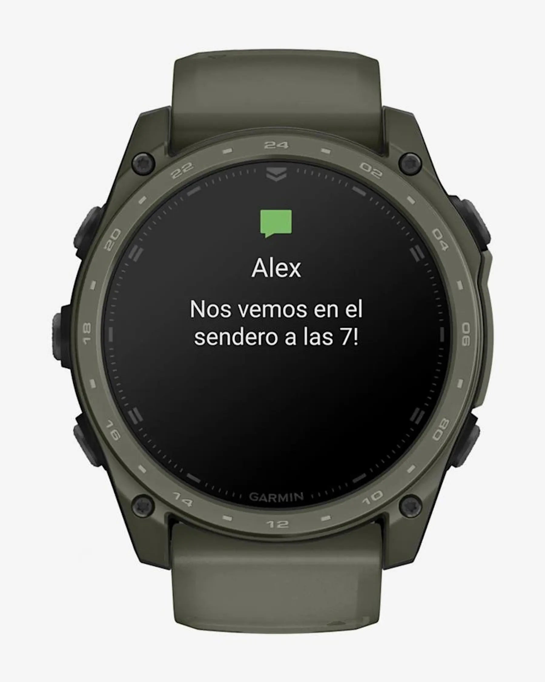 Garmin Tactix 8 AMOLED 51mm Verde Cerakote Nuevo