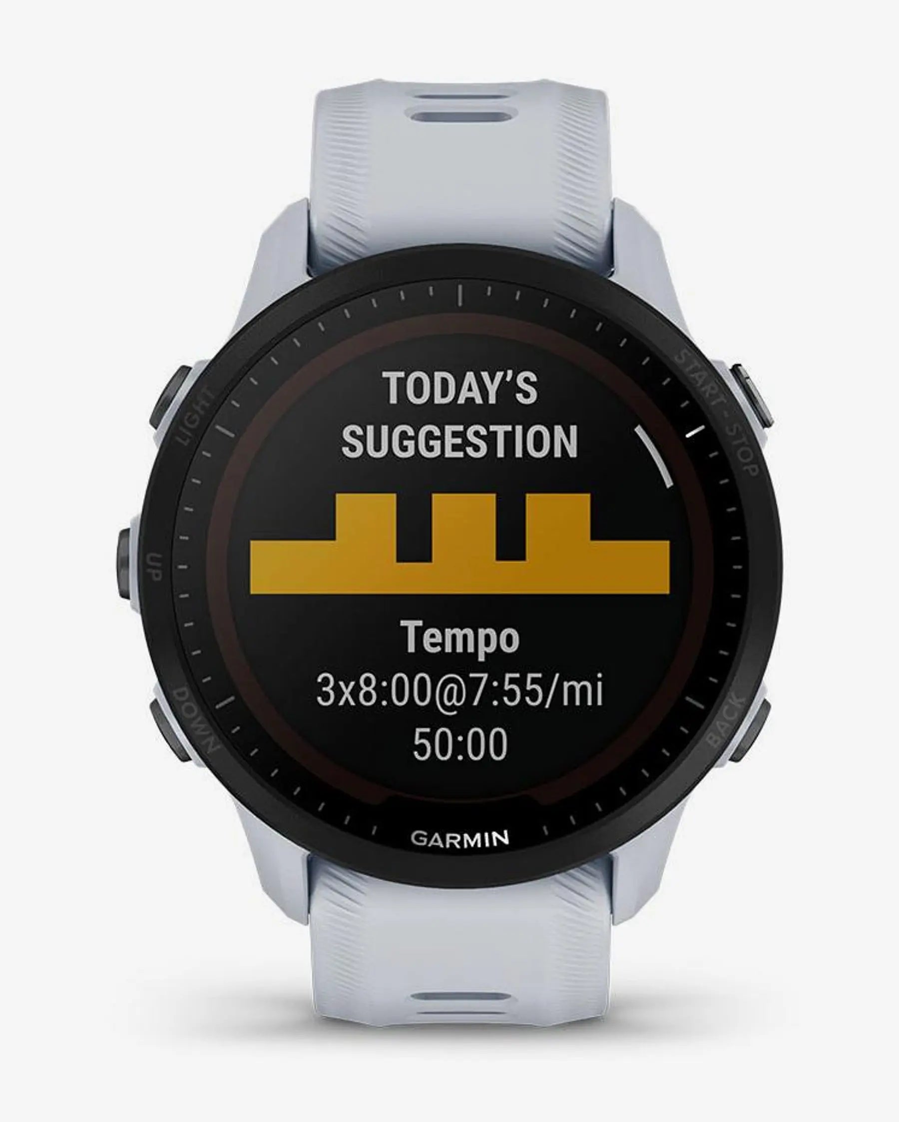 Garmin Forerunner 955 Solar Blanco - Reloj GPS