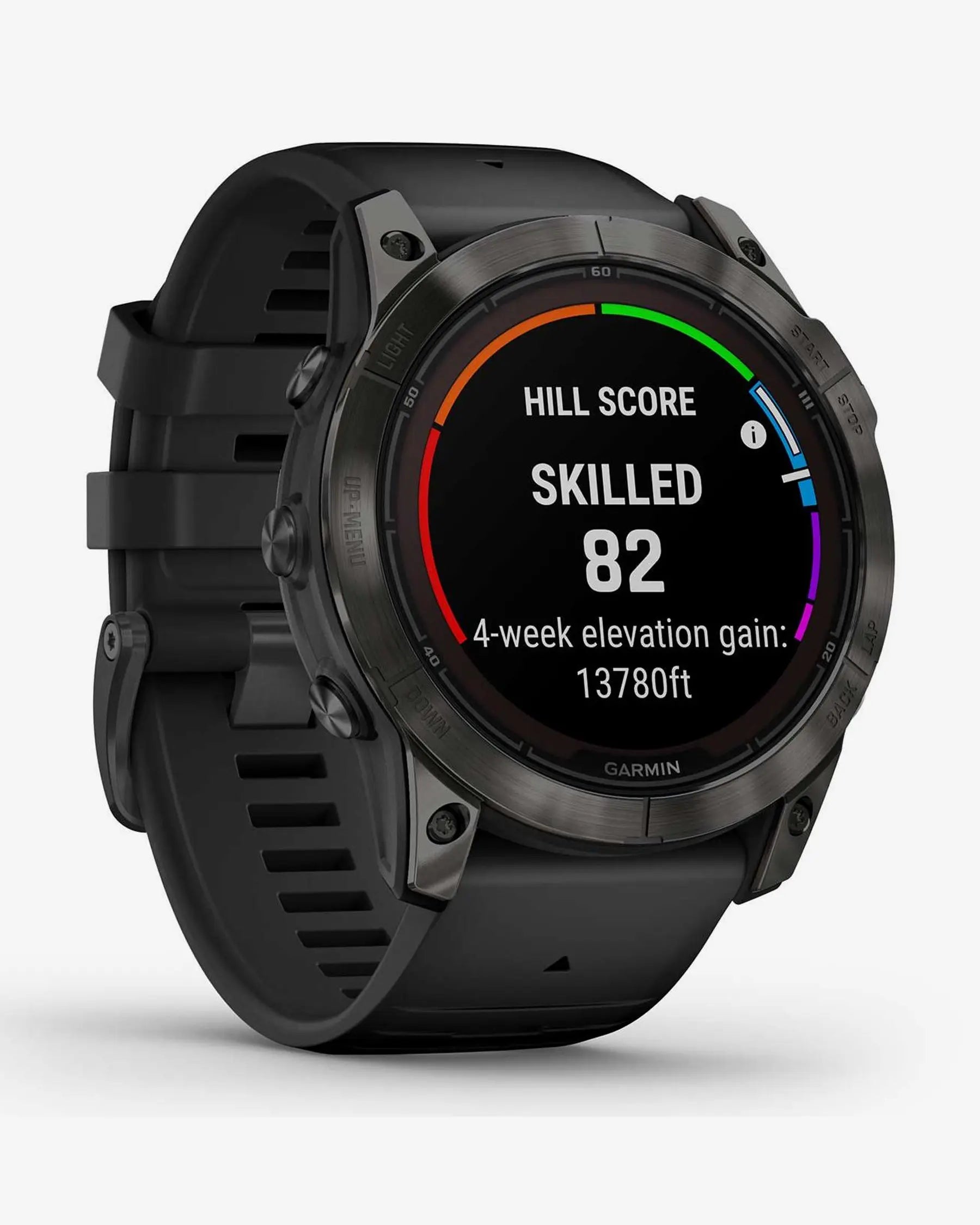Garmin Fenix 7X Pro Solar, Titanio, Lente Power Sapphire