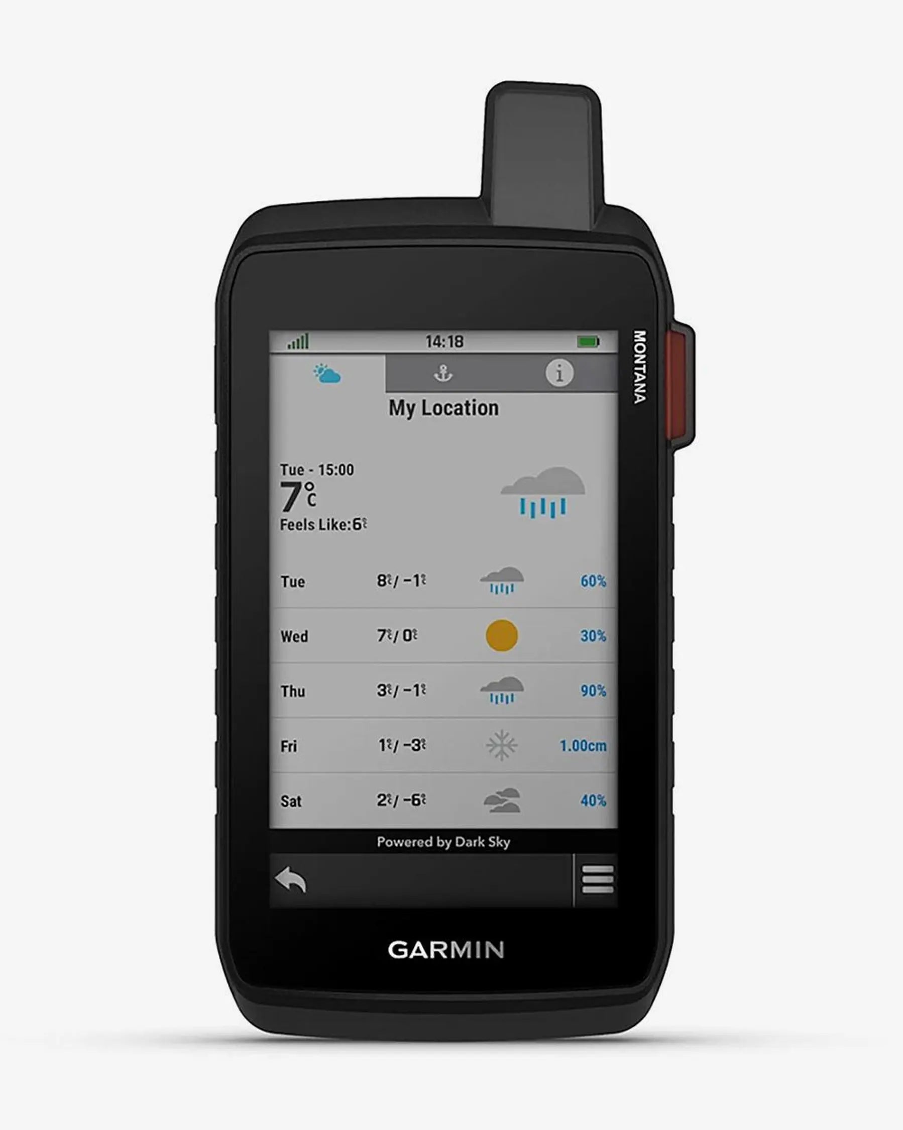 Garmin Montana 710i GPS navegación exterior robusto