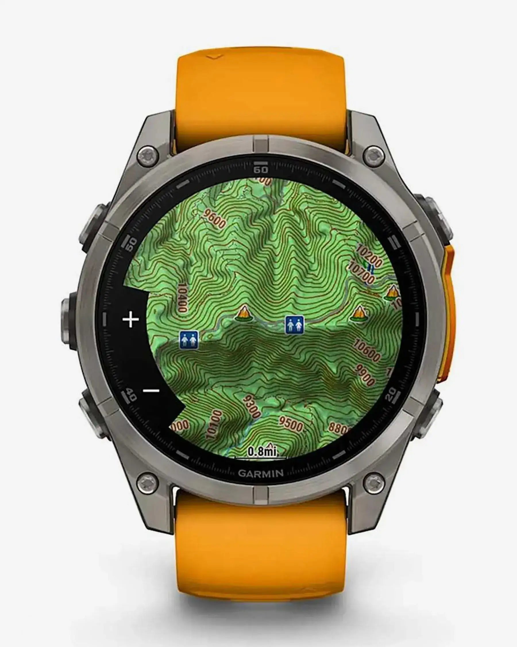 Reloj GPS Garmin Fenix 8 AMOLED Zafiro Titanio 47mm
