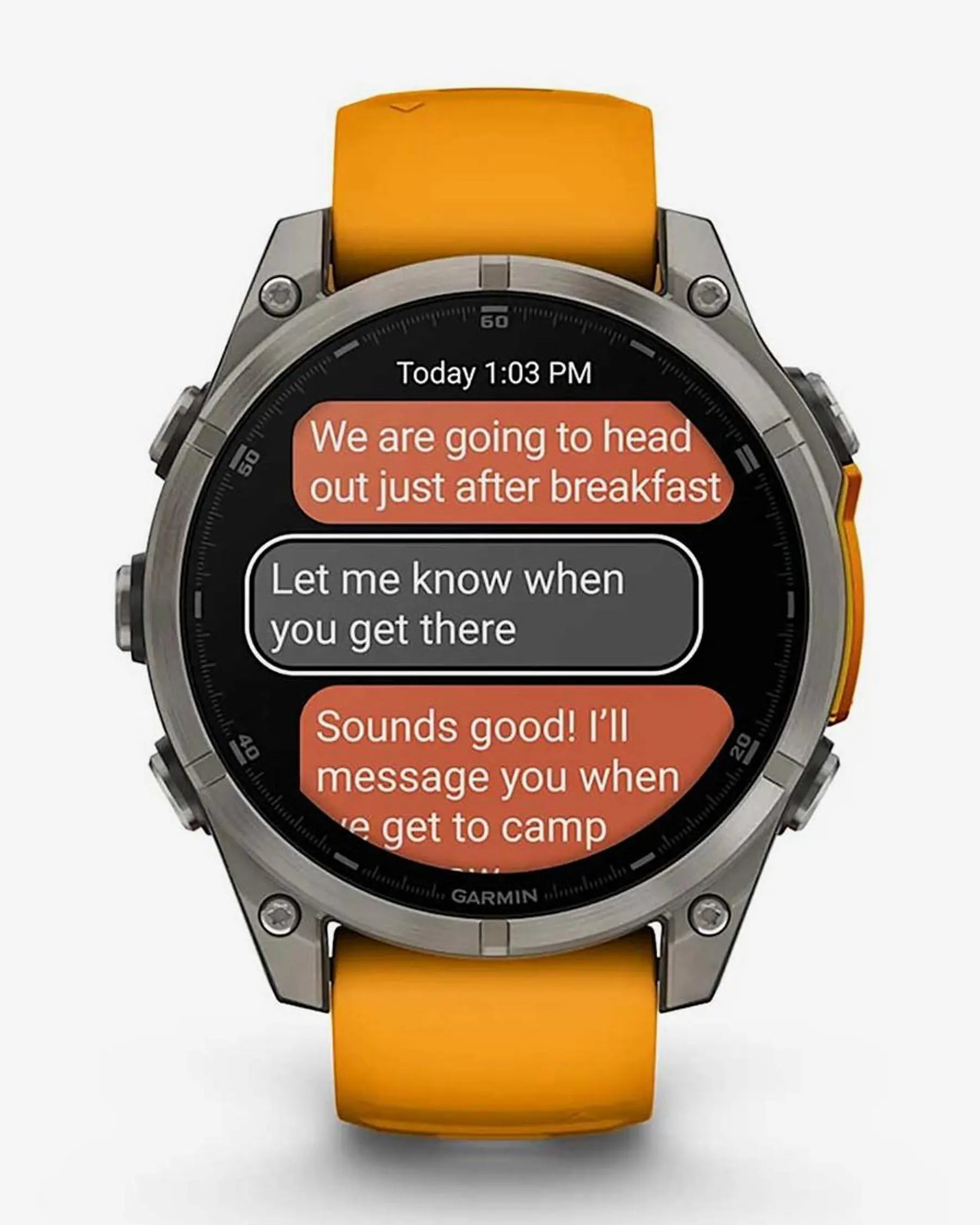 Reloj GPS Garmin Fenix 8 AMOLED Zafiro Titanio 47mm