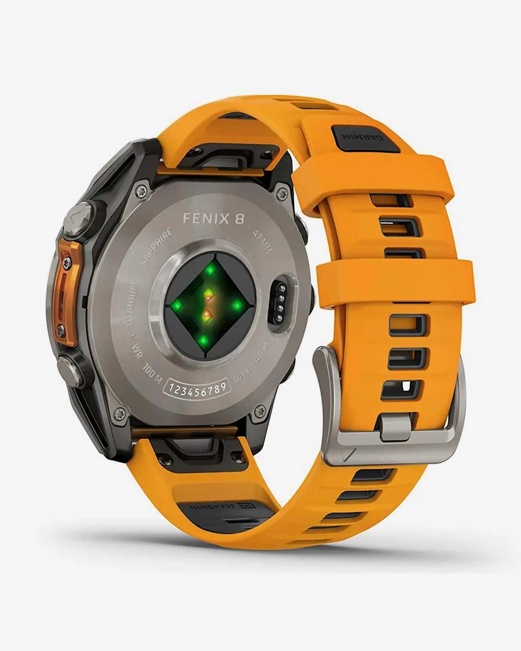 Reloj GPS Garmin Fenix 8 AMOLED Zafiro Titanio 47mm