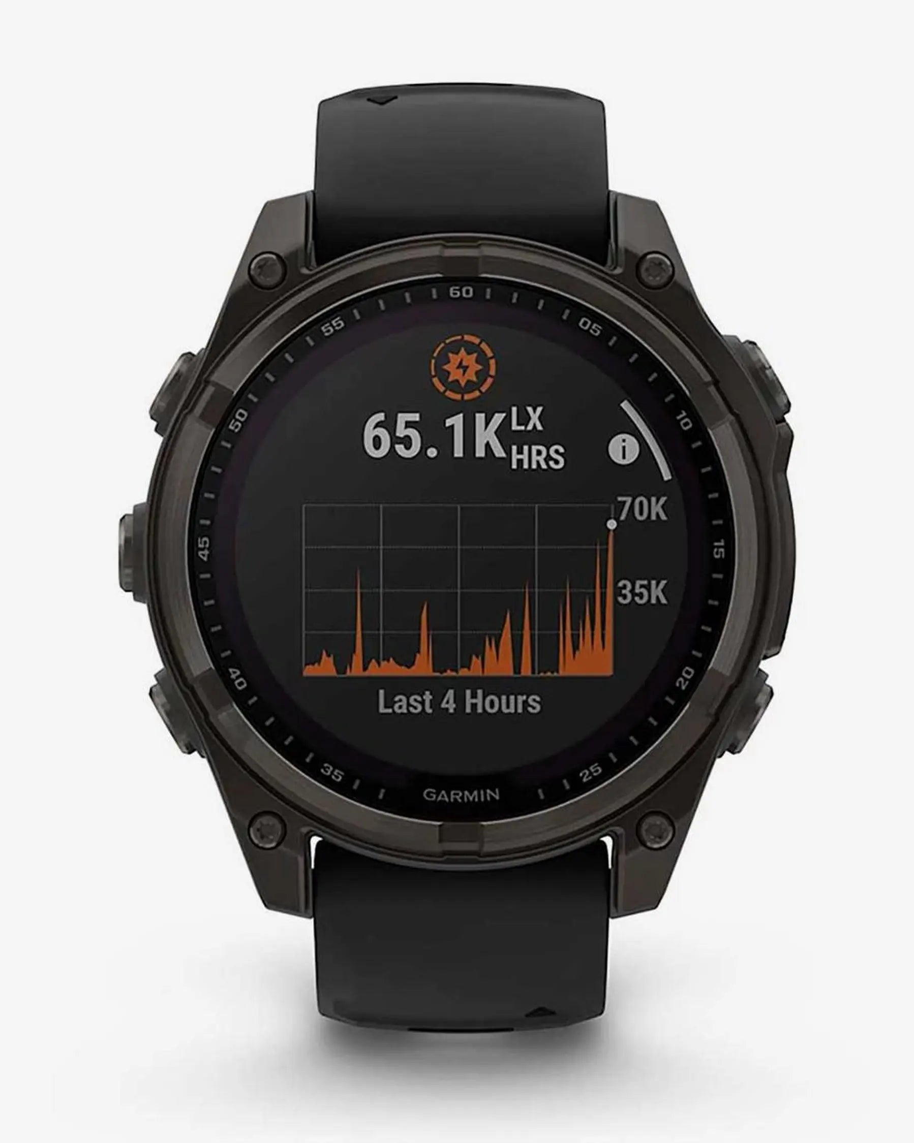 Reloj GPS Garmin Fénix 8 Zafiro Solar 47mm Titanio