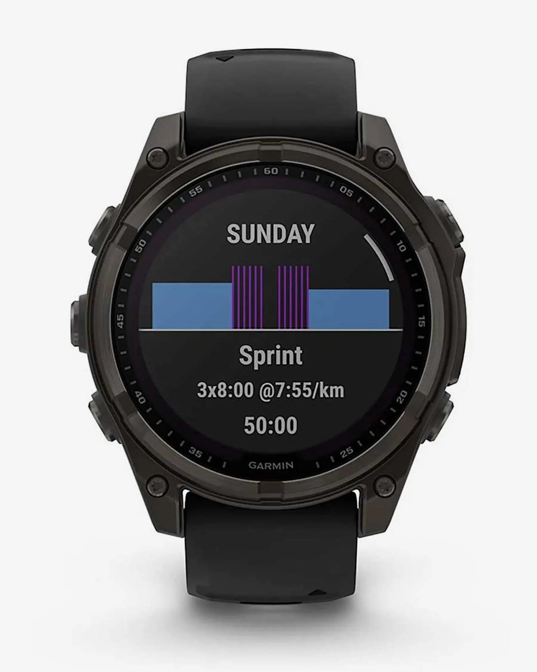Reloj GPS Garmin Fénix 8 Zafiro Solar 47mm Titanio