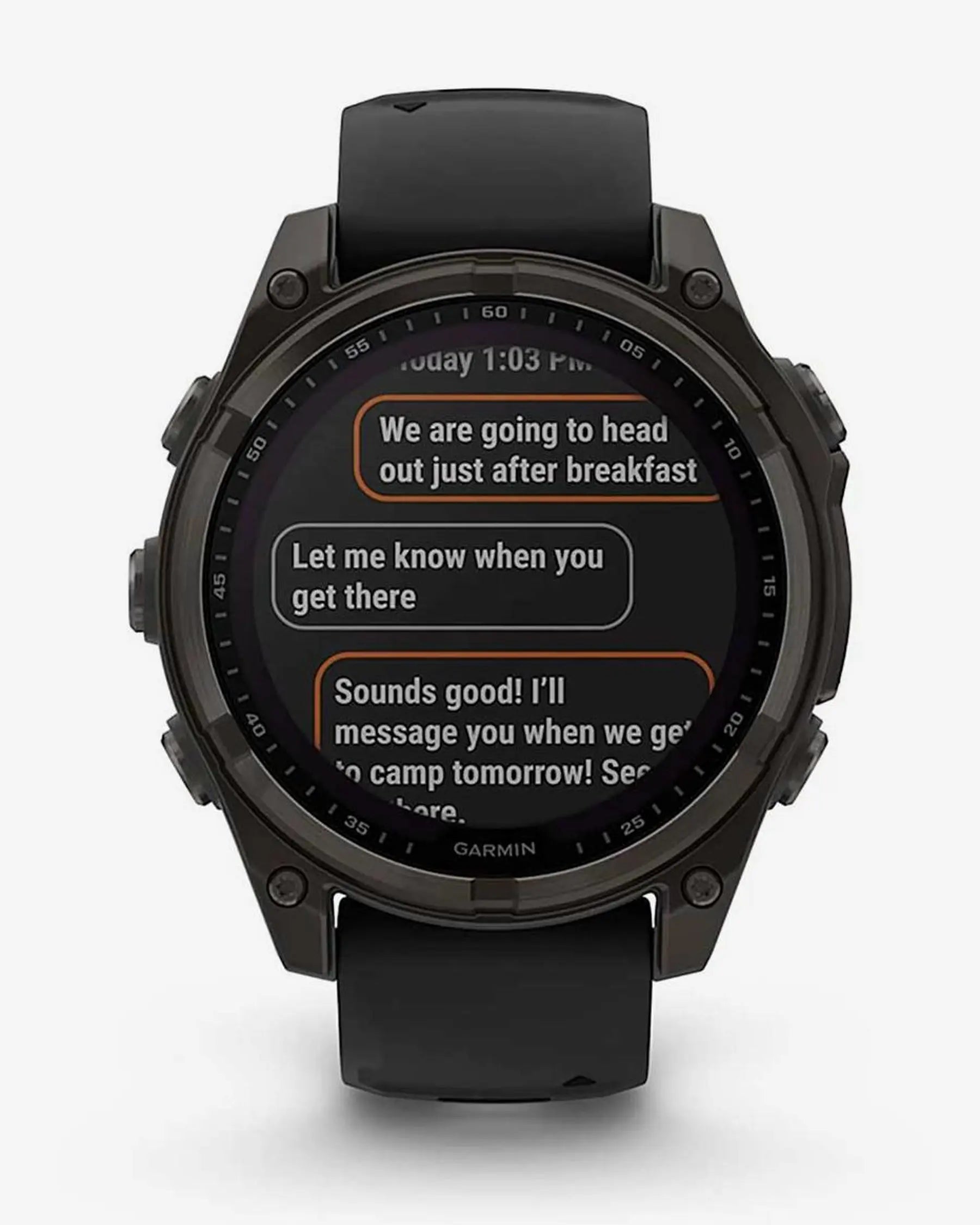 Reloj GPS Garmin Fénix 8 Zafiro Solar 47mm Titanio