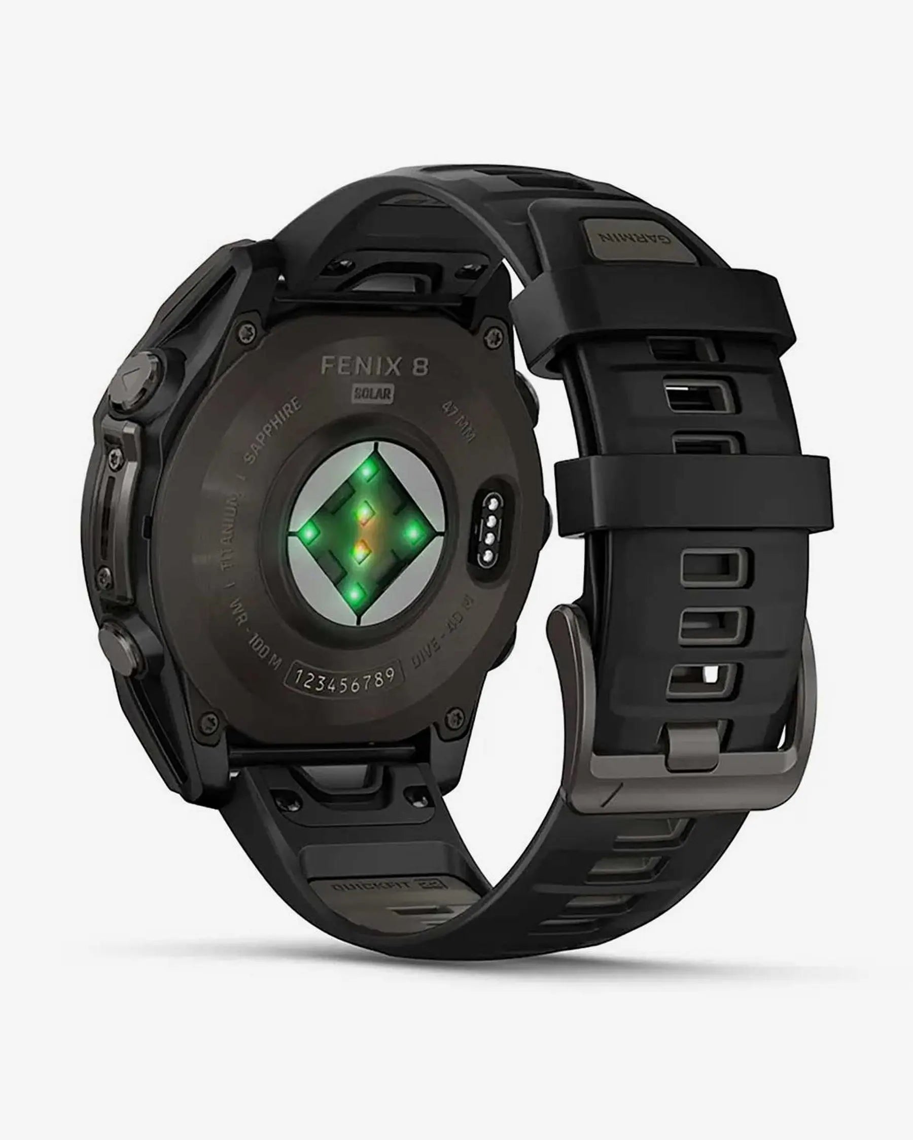 Reloj GPS Garmin Fénix 8 Zafiro Solar 47mm Titanio