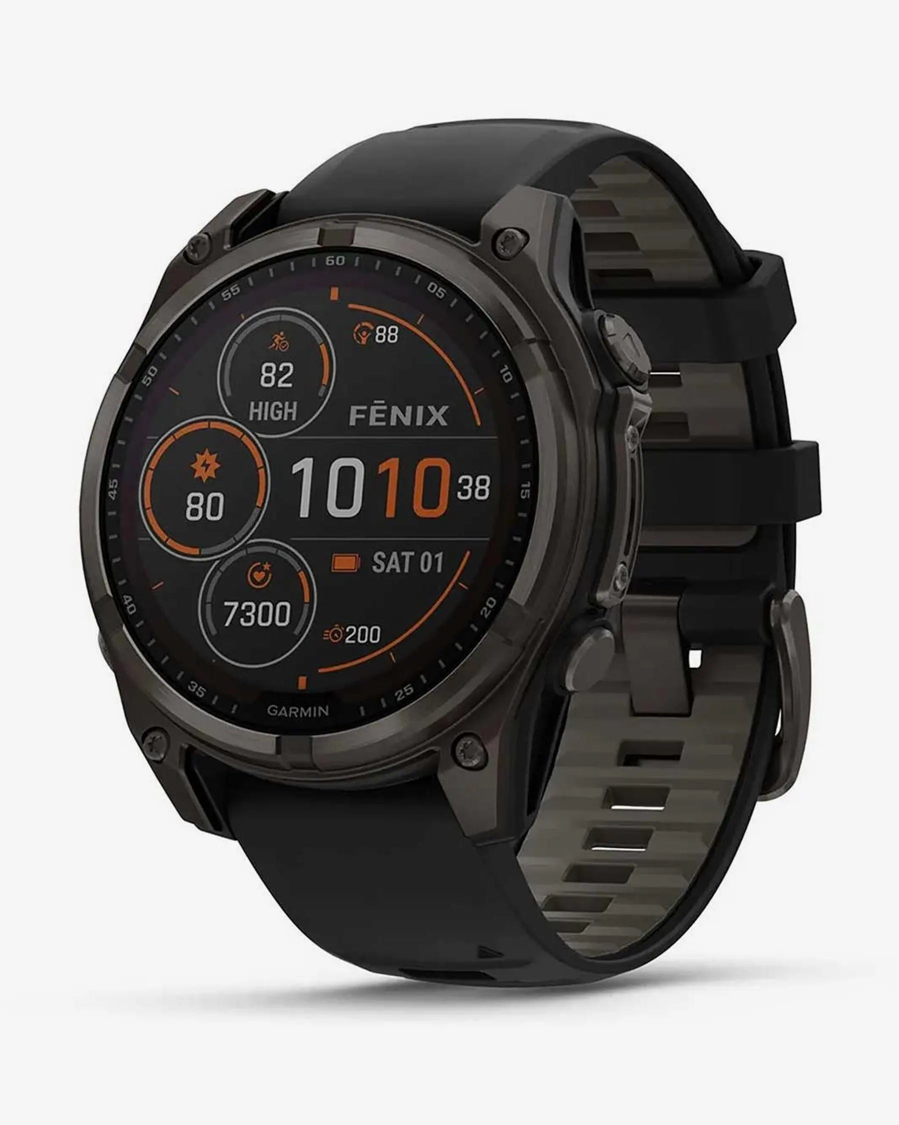 Reloj GPS Garmin Fénix 8 Zafiro Solar 47mm Titanio