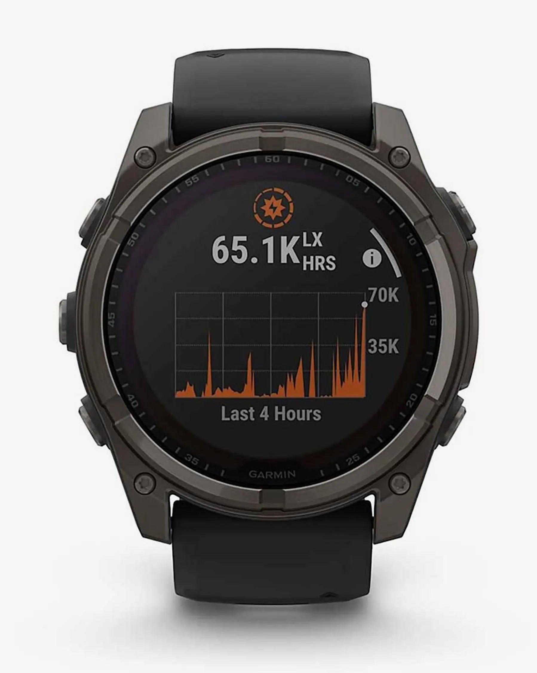 Reloj Garmin Fenix 8 Zafiro Solar 51mm Titanio GPS