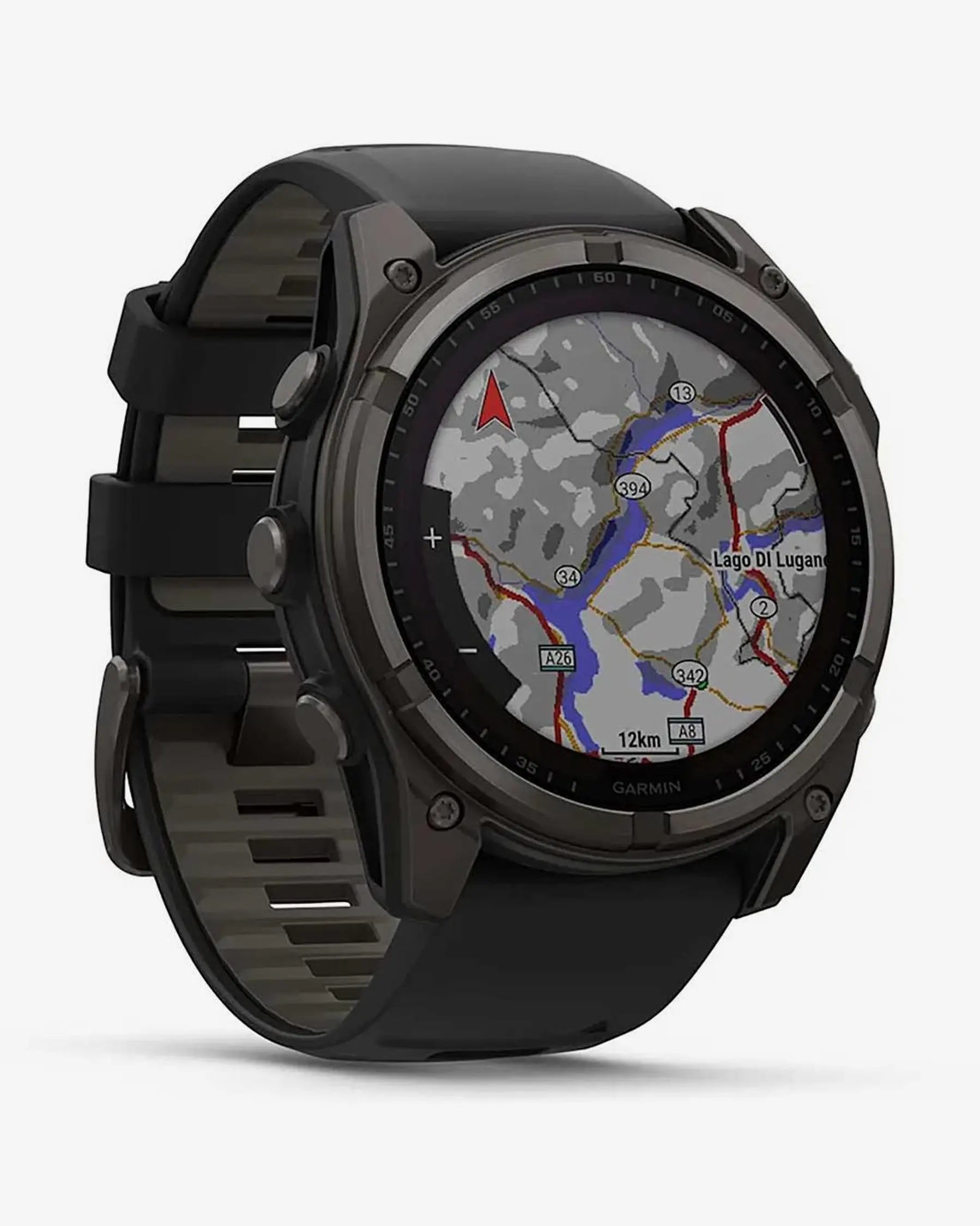 Reloj Garmin Fenix 8 Zafiro Solar 51mm Titanio GPS