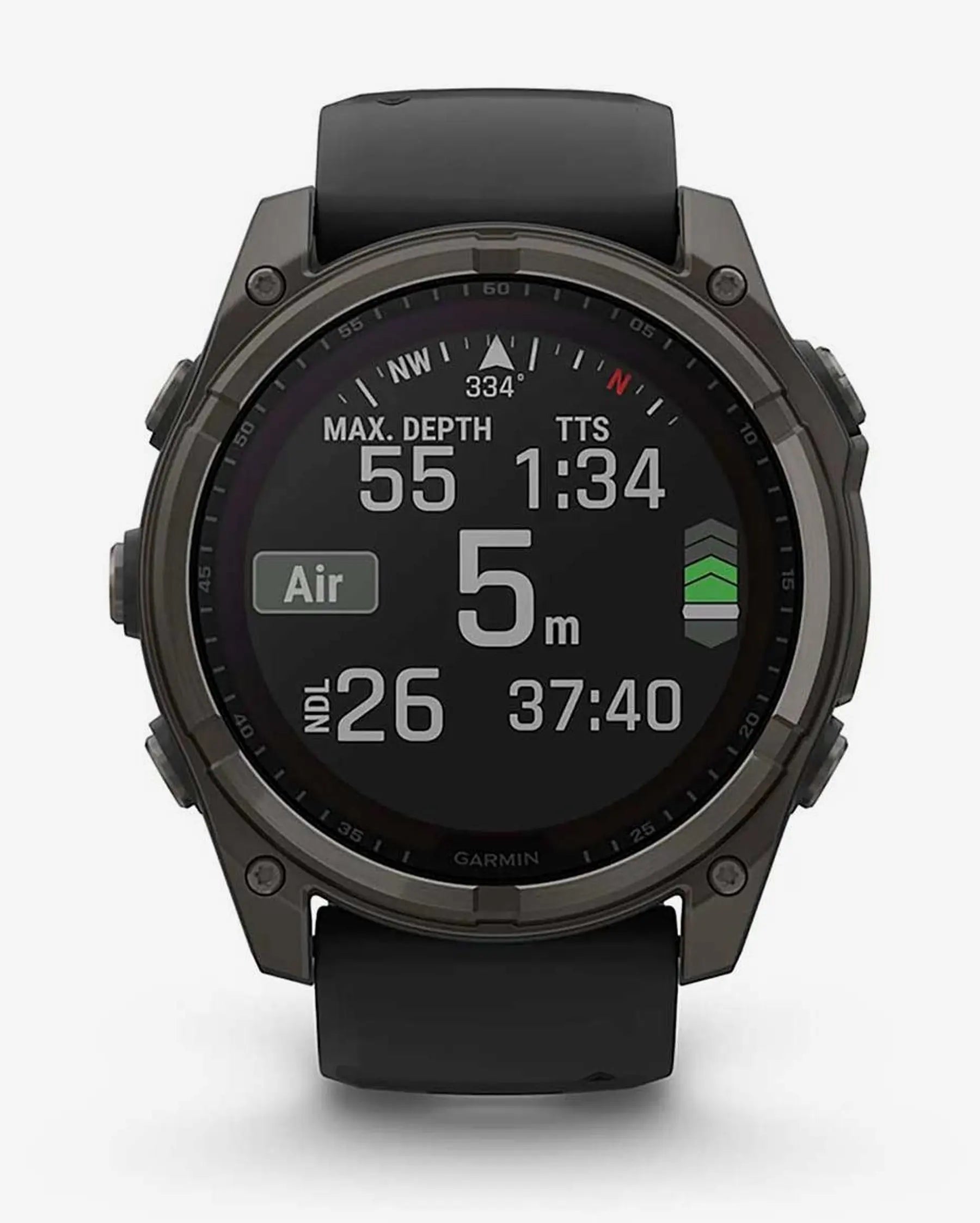 Reloj Garmin Fenix 8 Zafiro Solar 51mm Titanio GPS