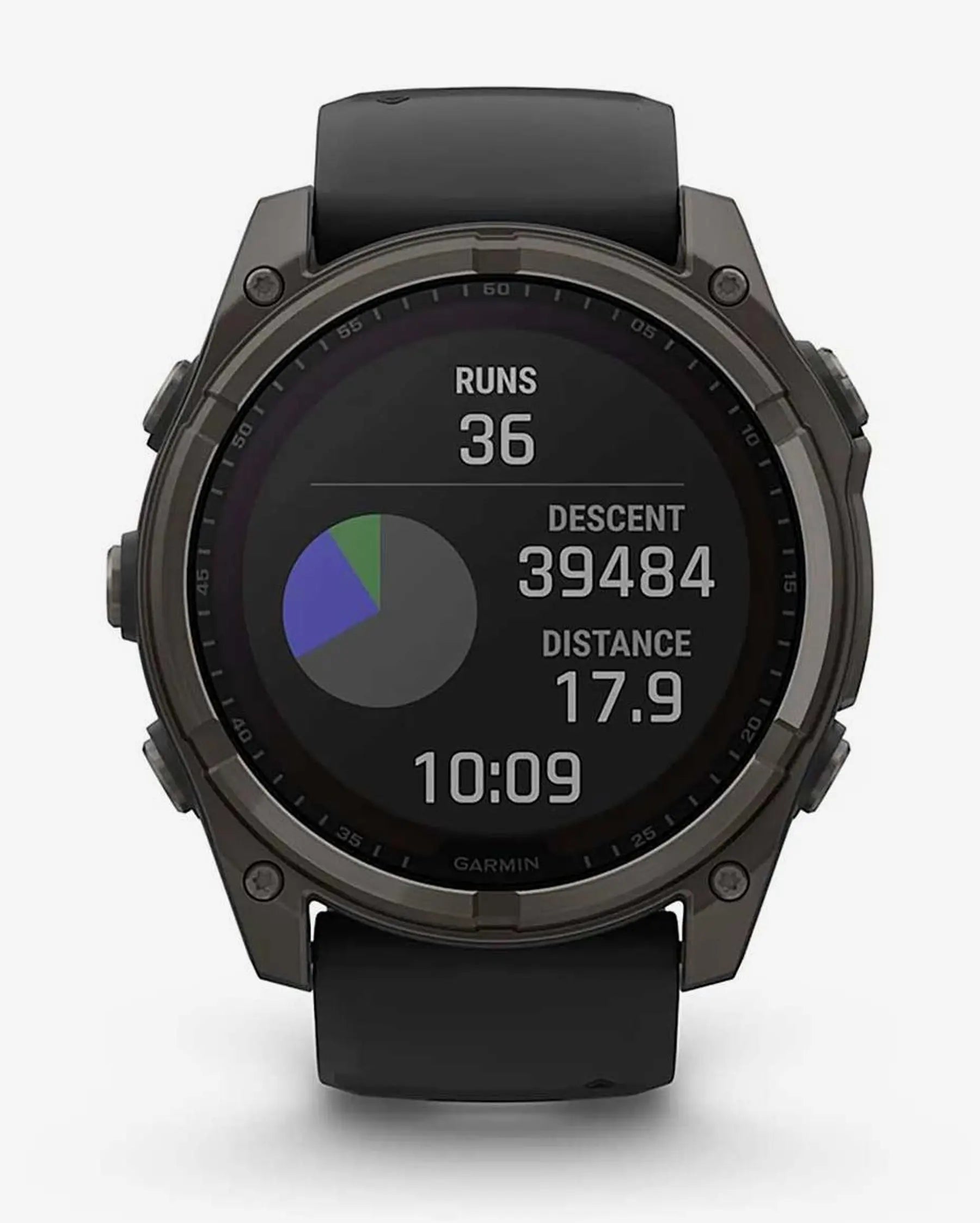 Reloj Garmin Fenix 8 Zafiro Solar 51mm Titanio GPS