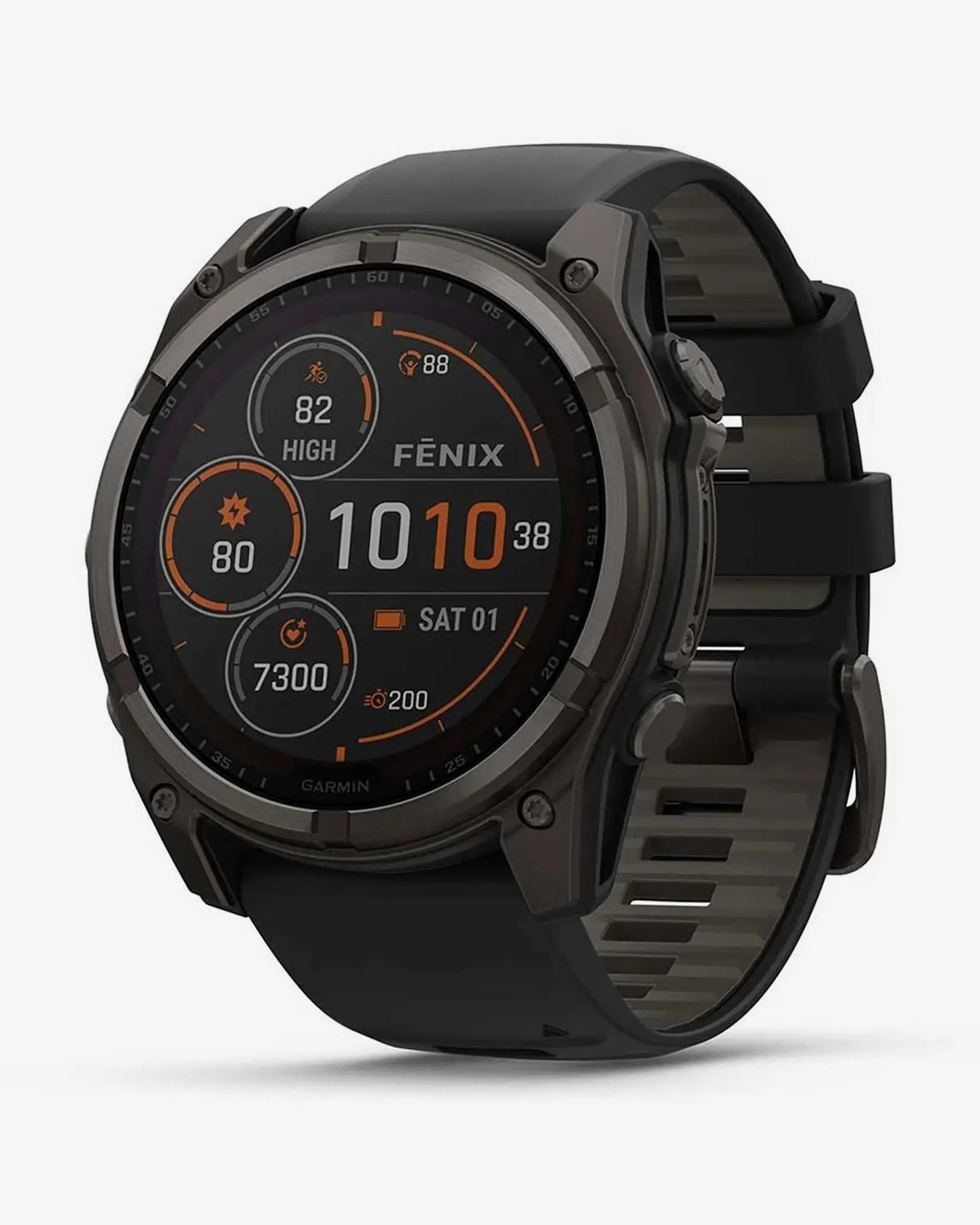Reloj Garmin Fenix 8 Zafiro Solar 51mm Titanio GPS