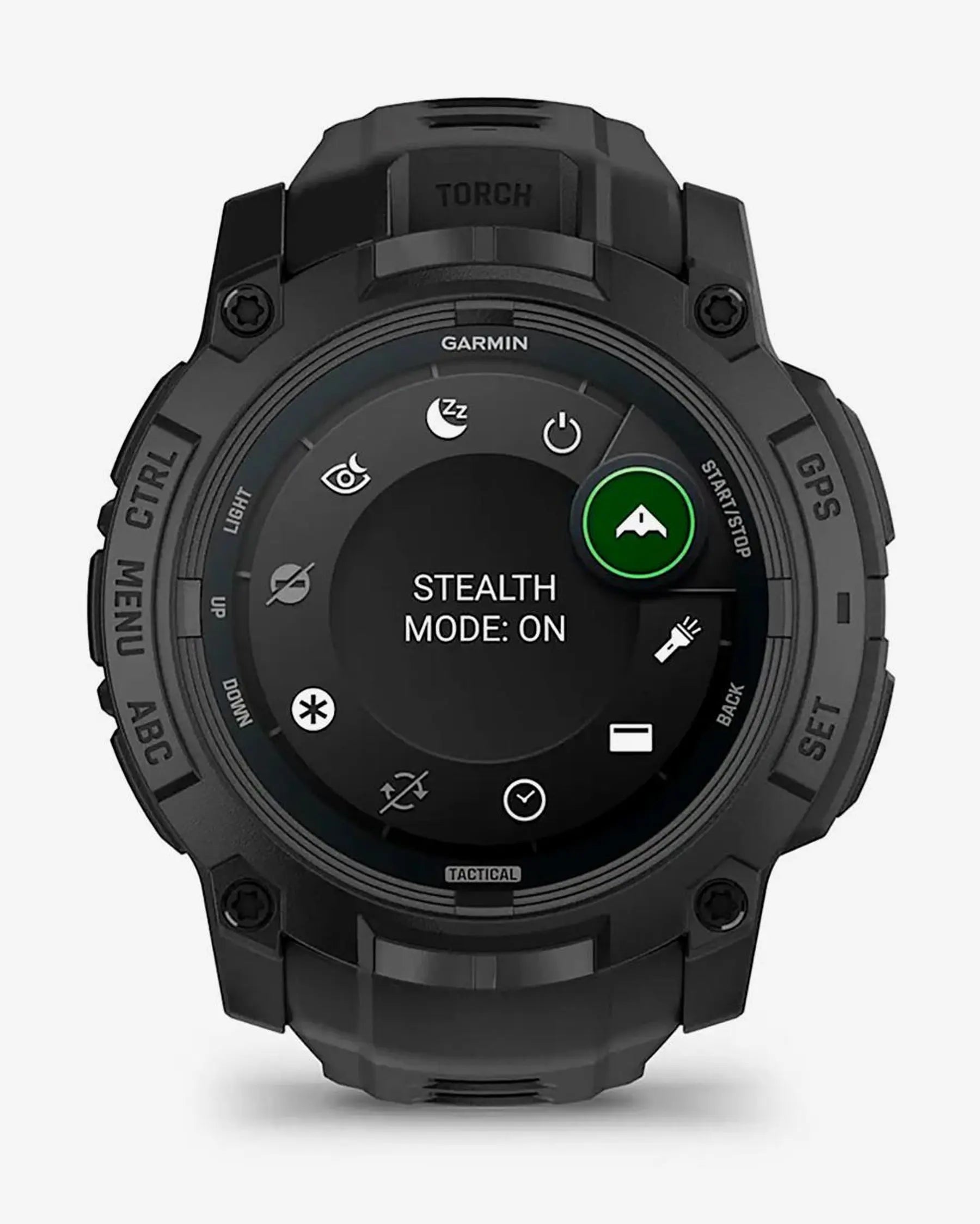 Garmin Instinct 3 AMOLED Tactical 50 mm GPS Smartwatch Negro
