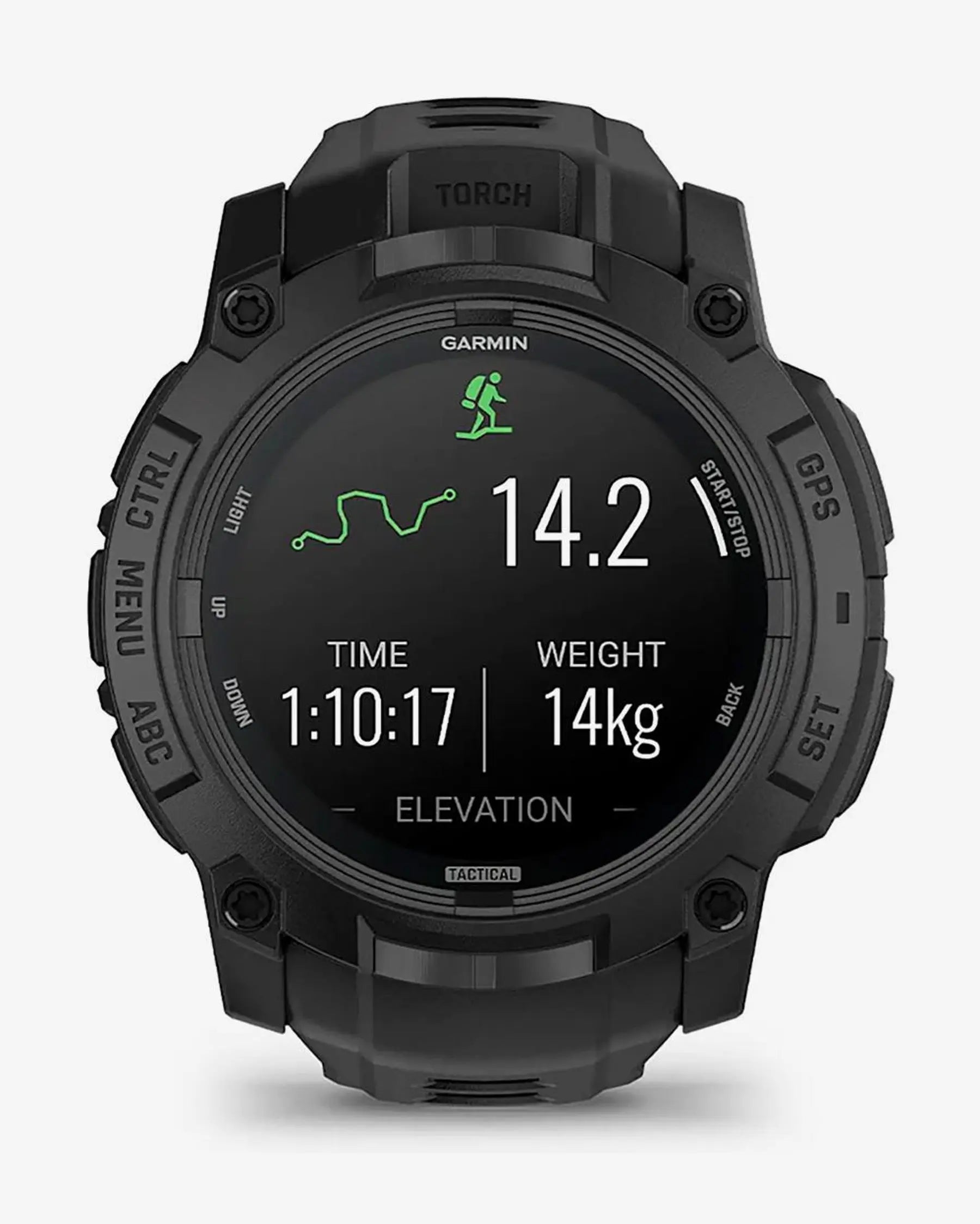 Garmin Instinct 3 AMOLED Tactical 50 mm GPS Smartwatch Negro