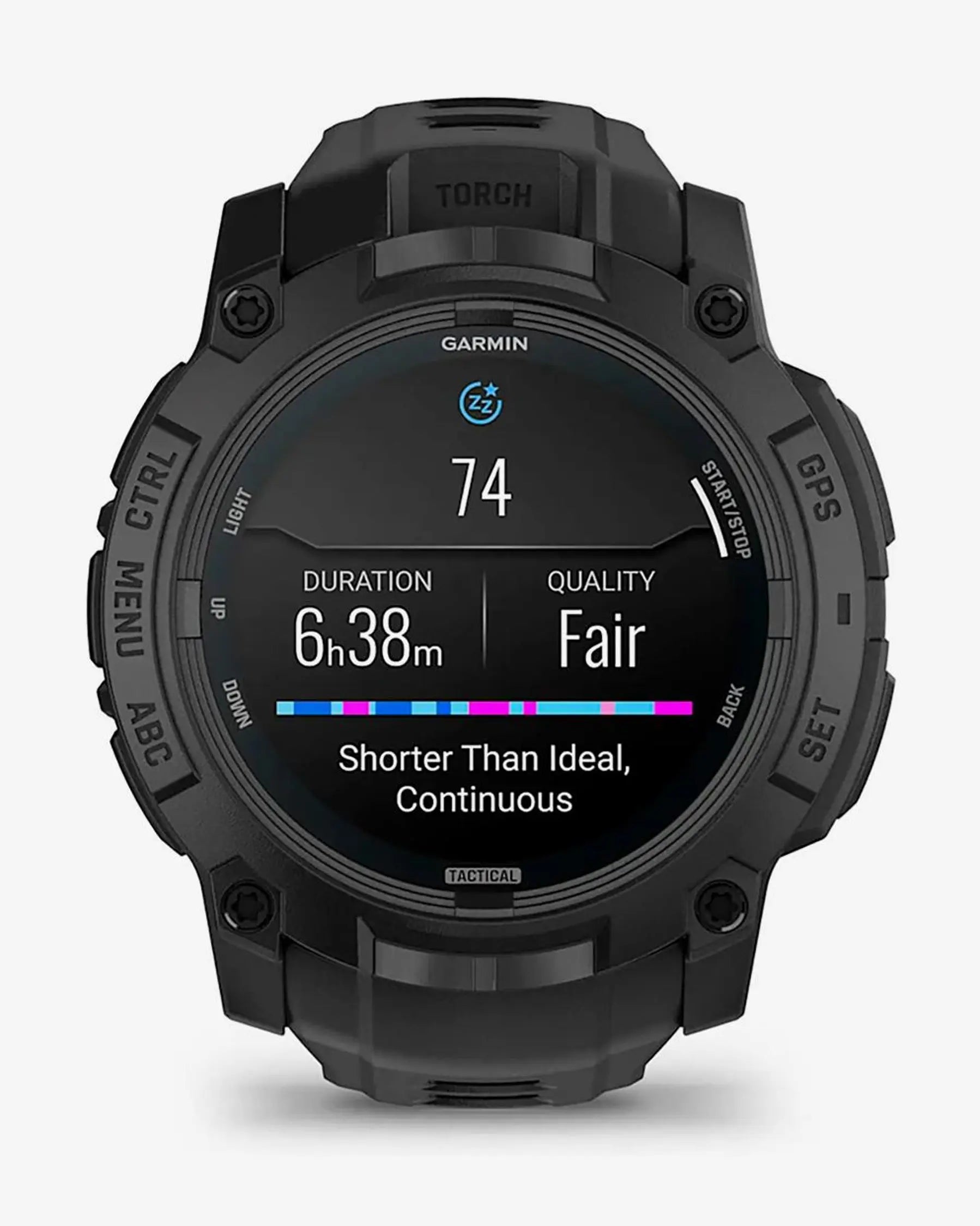 Garmin Instinct 3 AMOLED Tactical 50 mm GPS Smartwatch Negro