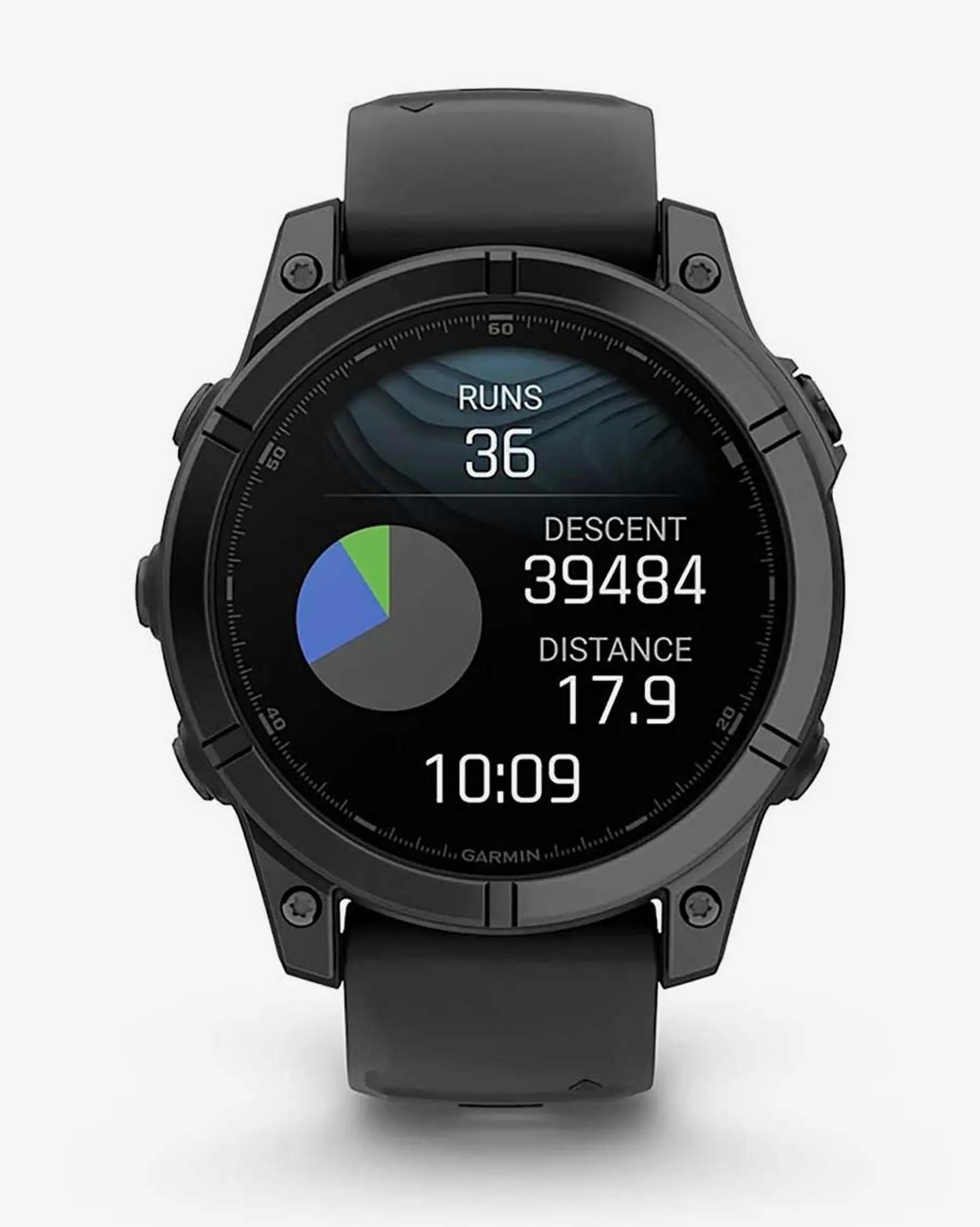 Reloj Garmin Fenix E 47 mm GPS Multideporte Acero