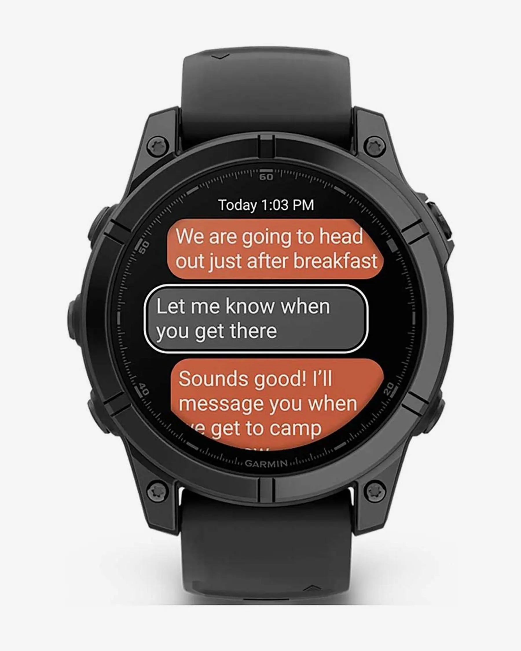 Reloj Garmin Fenix E 47 mm GPS Multideporte Acero