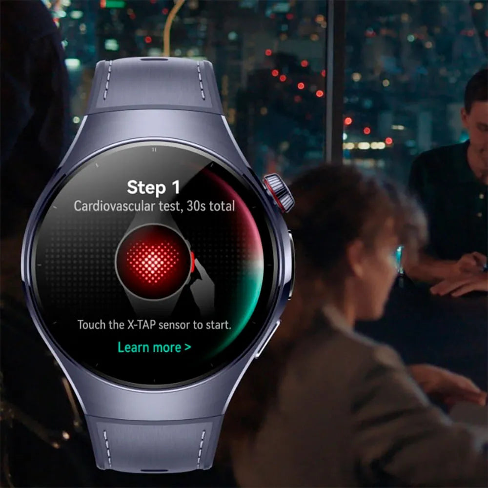 Reloj inteligente Huawei Watch 5 de 46 mm con pantalla AMOLED de titanio