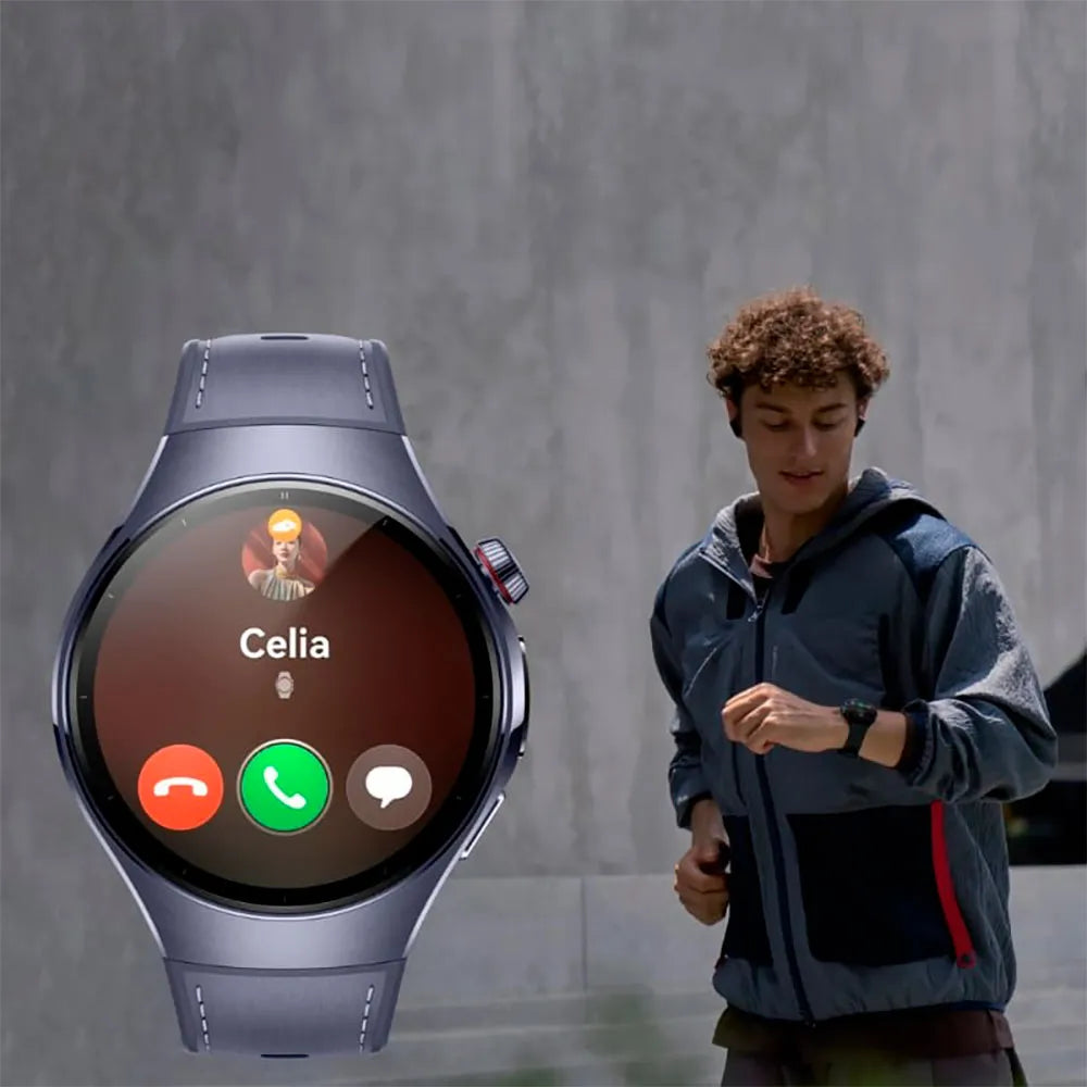 Reloj inteligente Huawei Watch 5 de 46 mm con pantalla AMOLED de titanio