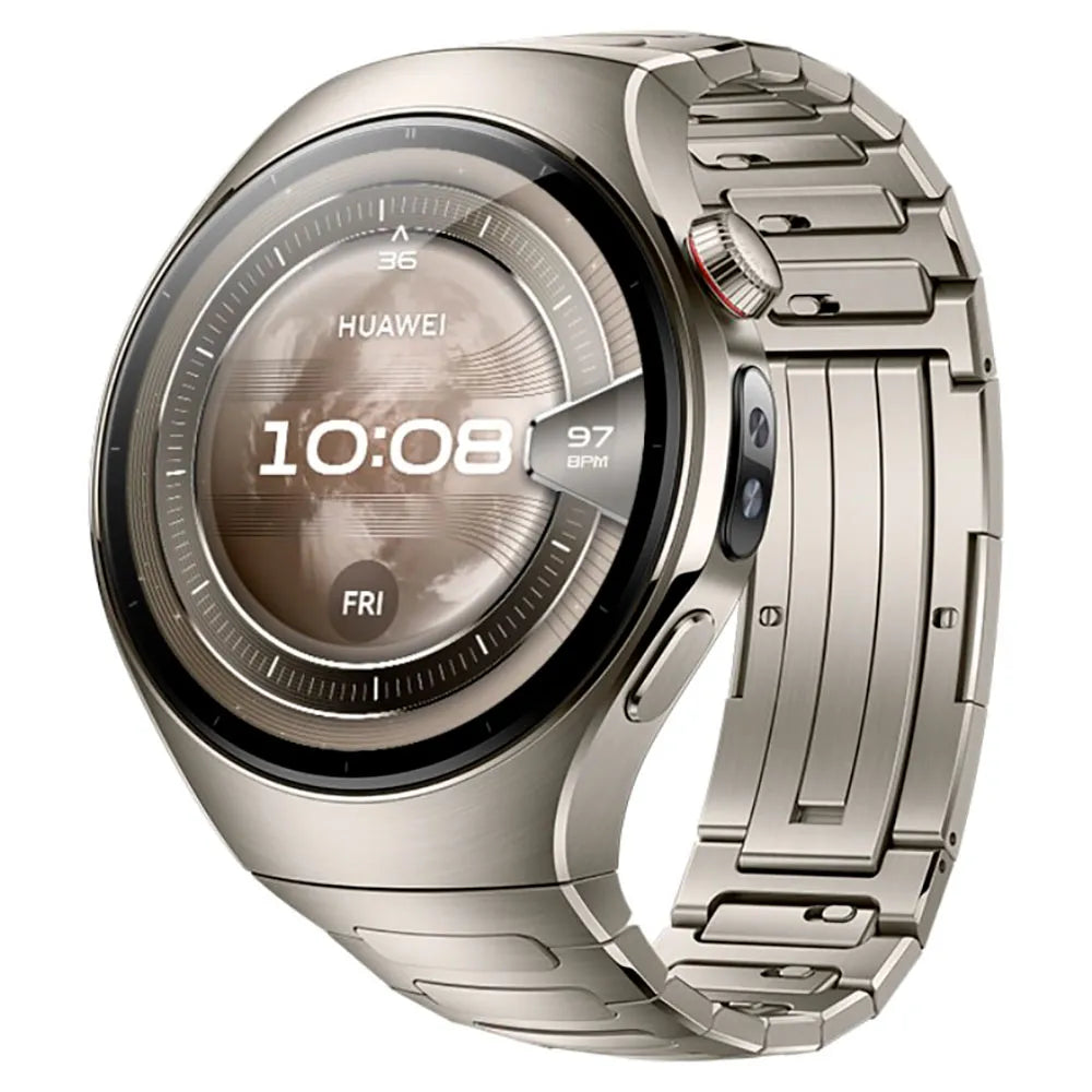 Reloj inteligente Huawei Watch 5 de 46 mm con pantalla AMOLED de titanio